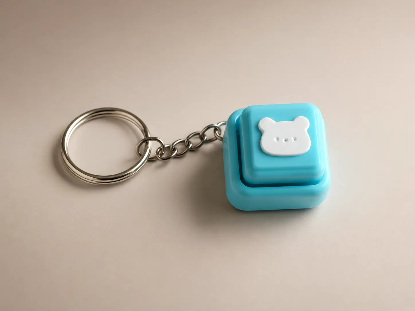 Bear Switch Clicker Keychain